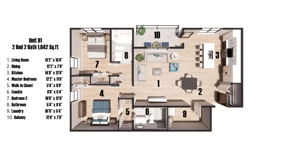 Unit B Quinn Court Apartment Building